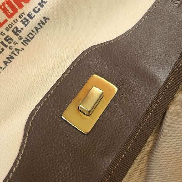 Beck's Corn Canvas Bag with Strap Large - Picture 4 of 12